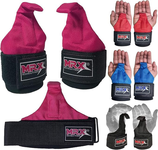 MRX Power Weight Lifting Straps Wrist Support Heavyduty