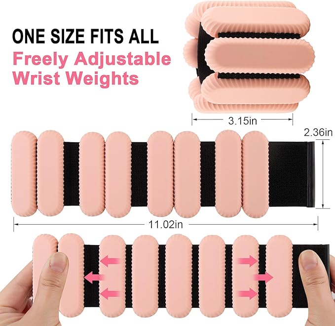 Wrist Weights for women 2 (1Lb (1Lb Each)