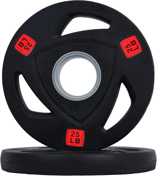Signature Fitness Olympic 2-Inch Cast Iron Plate Weight