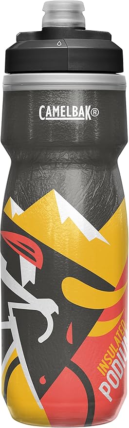 CamelBak Podium Chill Insulated Bike Water Bottle - 21oz, Carrera