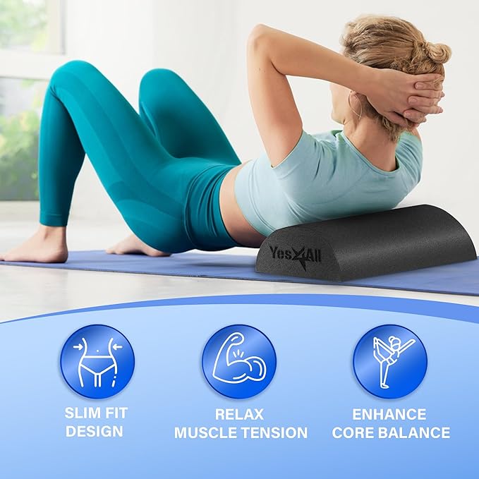 Yes4All Soft-Density Half PE 12/18/ 24/36 inch Foam