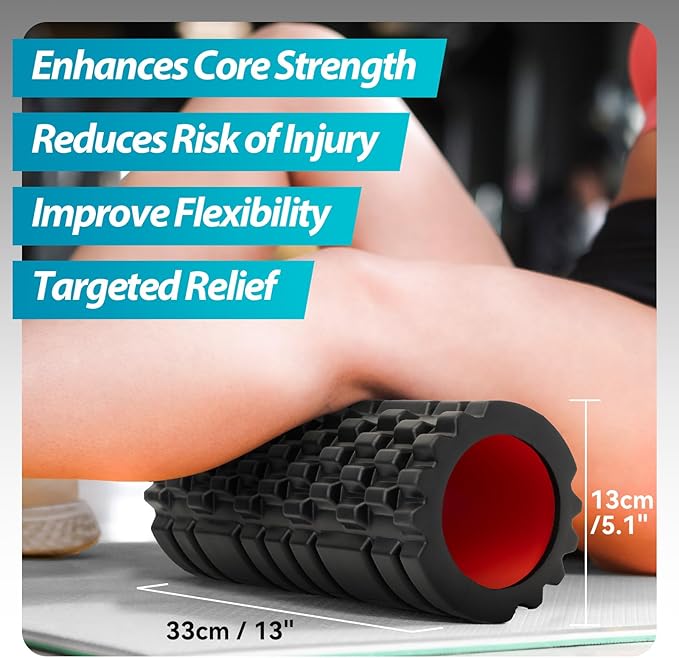 Foam Roller for Deep Tissue Massager 13" High