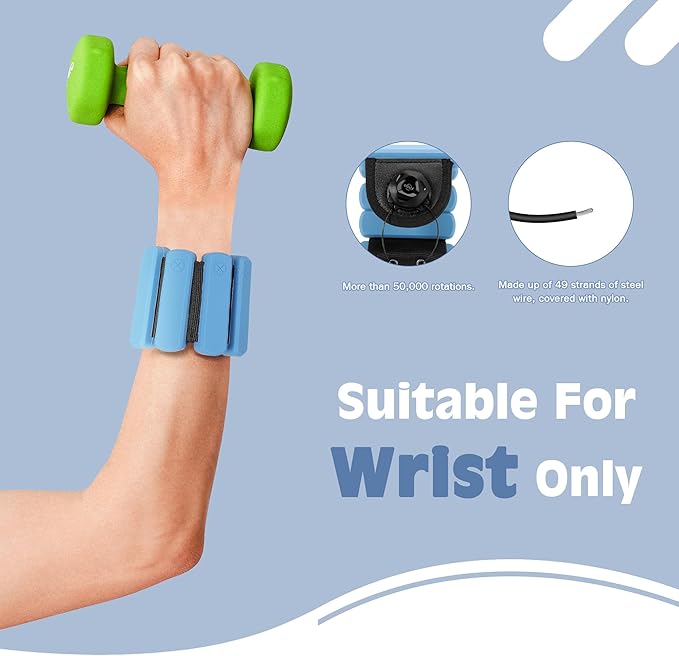 Wrist Weights - set of 2(1lb each)