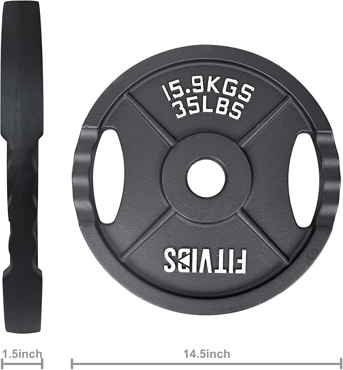 Signature Fitness Cast Iron Plate Weight Plate