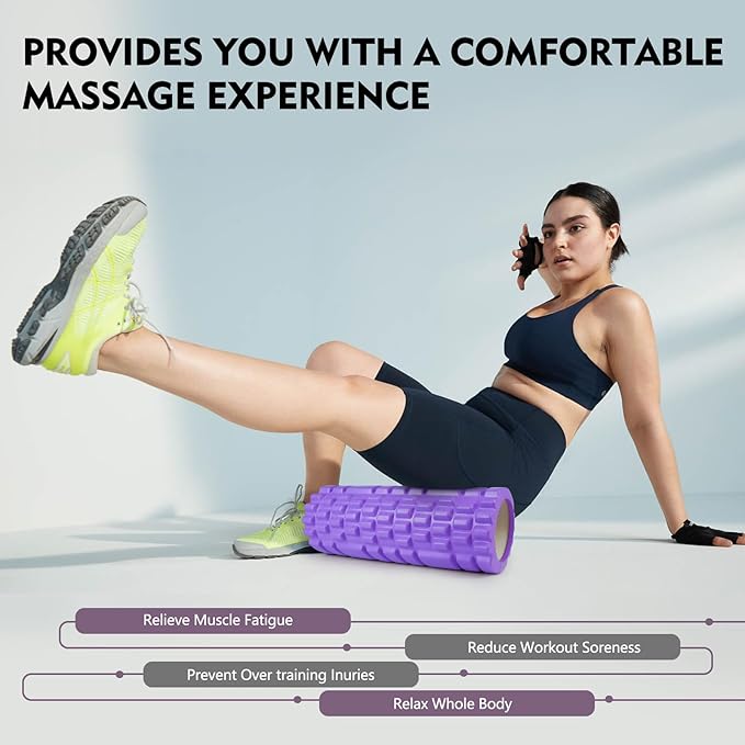 Foam Roller for Deep Tissue Massager for Muscle 13" High
