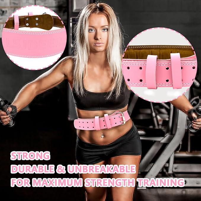 Leather Weight Lifting Belts for Men