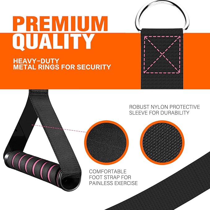 Pilates Bar Kit with Resistance Bands,Pilates Bar with Stackable Bands Workout Equipment for Legs,Hip,Waist and Arm,Exercise Fitness Equipment for Women & Men Home Gym Yoga Pilates
