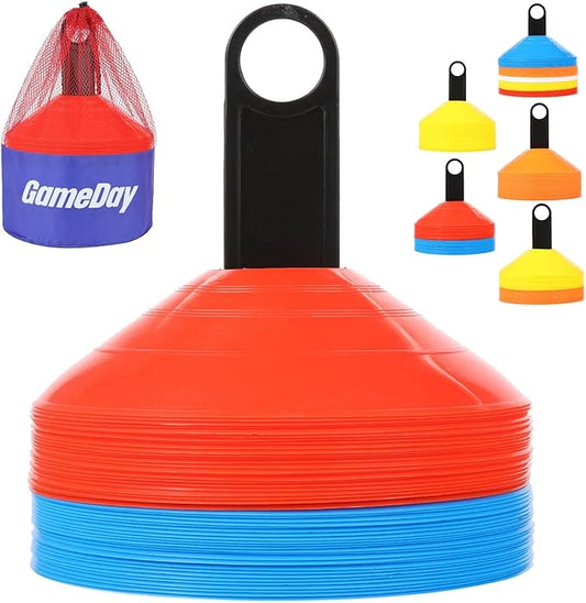 Soccer Disc Cones – Set of 50 Agility