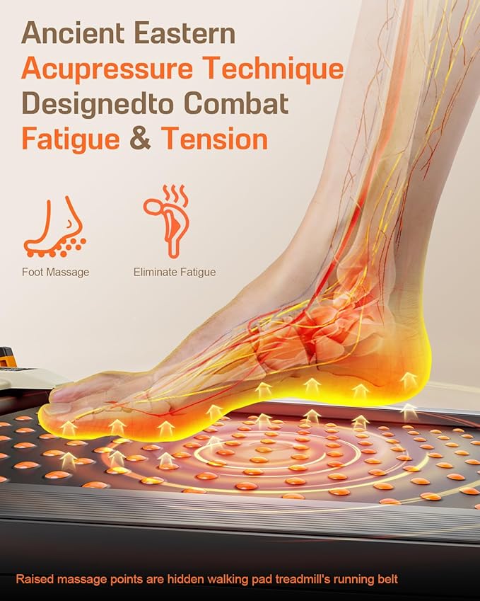 Walking Pad with Incline, Incline Treadmills for Home, 2.5 HP Under Desk Treadmill Small with Remote Control, Walking Pad Small Treadmill with LED Display