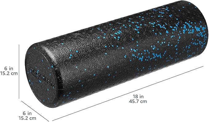 Amazon Basics High-Density Round Foam Roller for Exercise