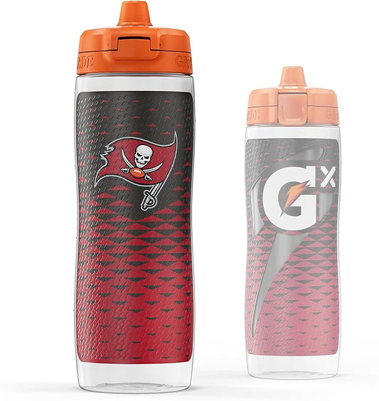 Gatorade Gx NFL Non-Slip Squeeze Bottles 30 fl