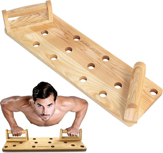 solid wooden Push Up Stands 10 in 1