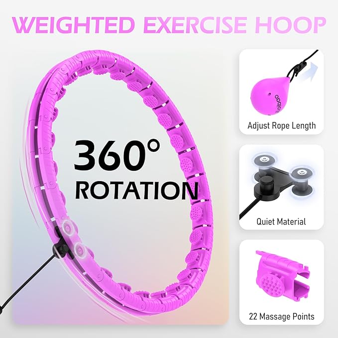 Weighted Hula Circle with 26 Links(56 Inch)
