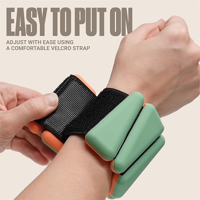 SPORTBIT Wrist & Ankle Weights for Women - 2 (1lb (1lb Each),