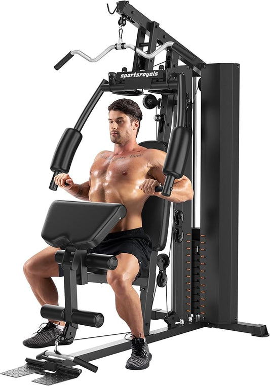 Home Gym, Multifunctional Home Gym Equipment, Workout Station 154LBS Weight
