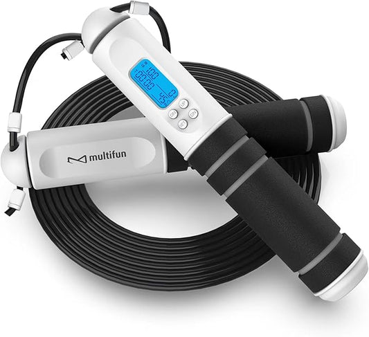 Jump Rope, multifun Speed Skipping Rope with Calorie