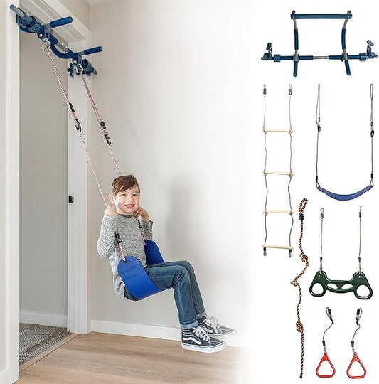 Gym1 6-Piece Doorway Gym for Kids 300 Lbs
