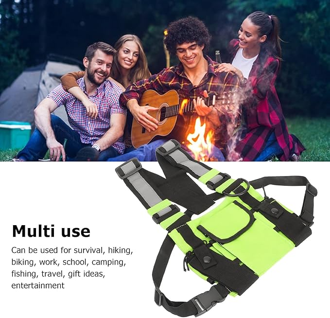 Universal Radio Chest Harness Rig Bag