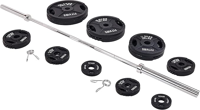 Signature Fitness Olympic Cast Iron Plate for Strength