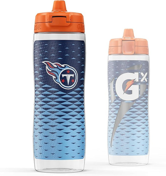 Gatorade Gx NFL Non-Slip Squeeze Bottles 30 fl