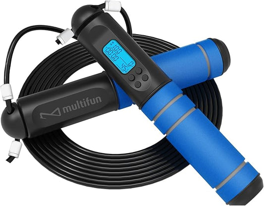 Jump Rope, multifun Speed Skipping Rope with Calorie