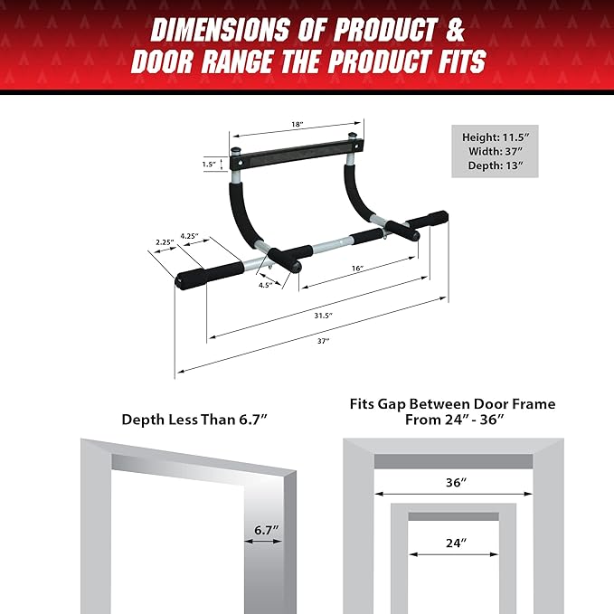 Pull-Up Bar - Total Upper Body Workout Bar
