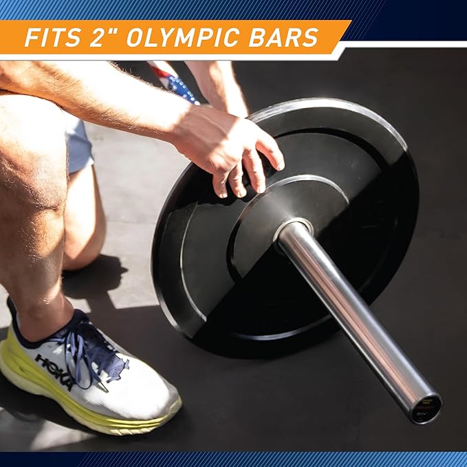 Steelbody Olympic Rubber Bumper Weight Plate - 10 lb. / 25 lb. / 35 lb. / 45 lb. Workout Weights