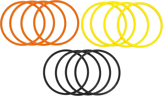 Speed & Agility Training Rings - Set of 12 by