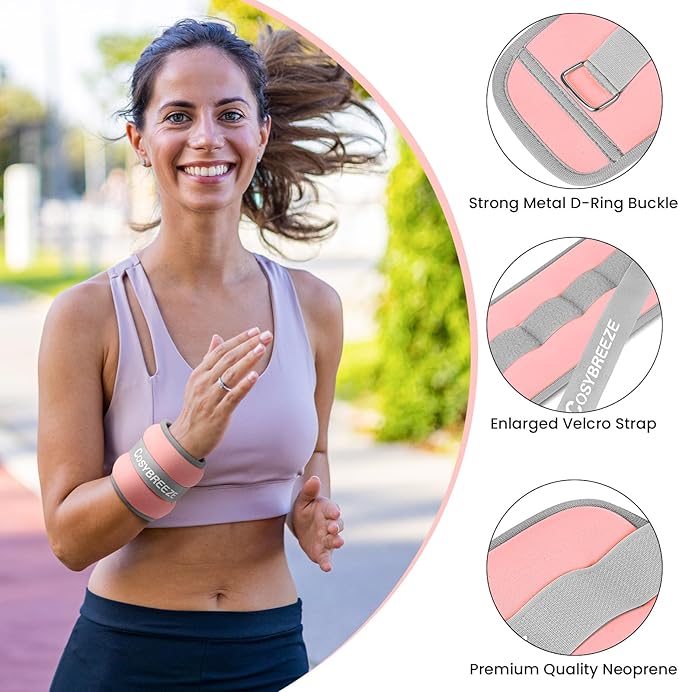 Ankle Weights for Women Men 1 2 3 4 6 6 8 8 10 10 LBS