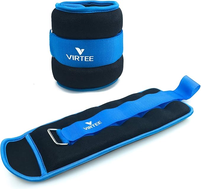 Ankle/Wrist Weights for Women, Men, Kids - Arm Leg Weights Set with Adjustable Strap - Running, Jogging, Gymnastic, Physical Therapy, Fitness - Choice of 1 lb 2 lbs 3 lbs 4 lbs 6 lbs 8 lbs 10 lbs