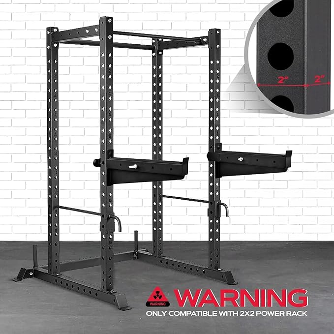 Yes4All Power Rack Accessories J-Hooks 2x2 2x2 and 2x2 /