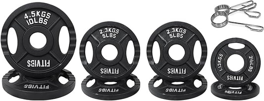 Signature Fitness Olympic Cast Iron Plate for Strength
