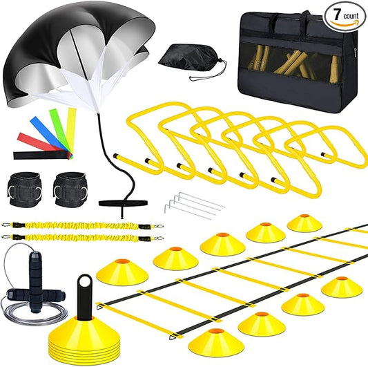 Syhood Agility Training Equipment Set Include 20ft Agility