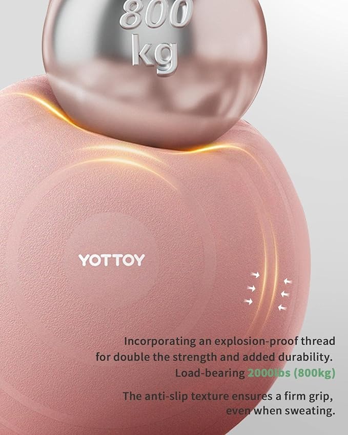 Anti-Burst Exercise Ball for Working Out