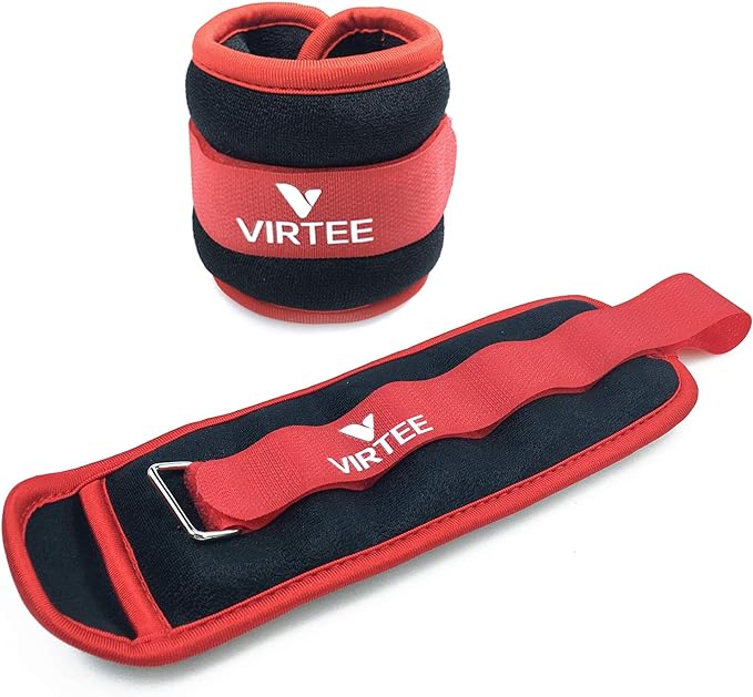 Ankle/Wrist Weights for Women, Men, Kids - Arm Leg Weights Set with Adjustable Strap - Running, Jogging, Gymnastic, Physical Therapy, Fitness - Choice of 1 lb 2 lbs 3 lbs 4 lbs 6 lbs 8 lbs 10 lbs