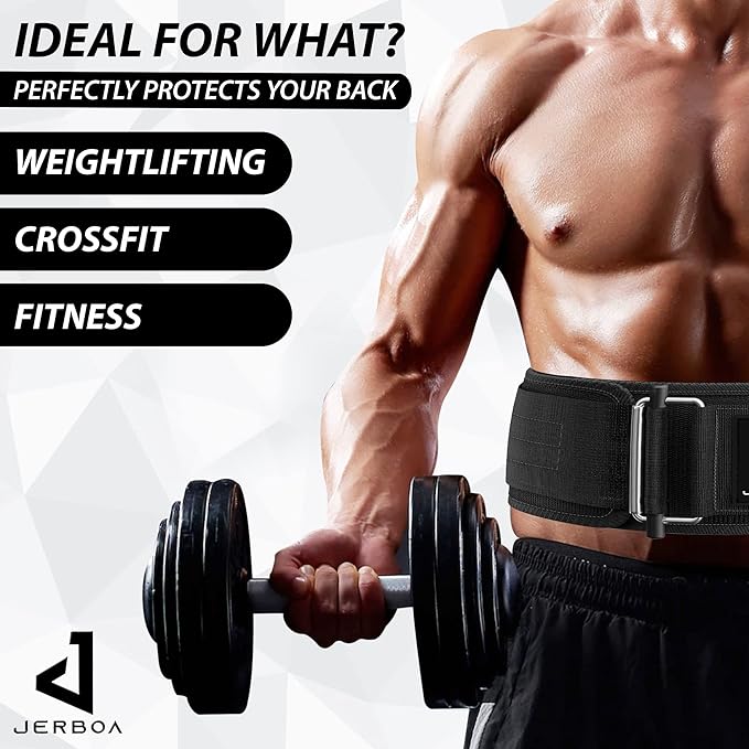 JERBOA Quick Self-Locking Weight Lifting Belts for Men