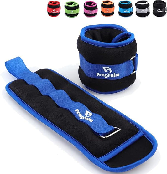 Ankle Weights for Women 1/2/3/4/6/8/10/12/15/20 LBS 1 Pair