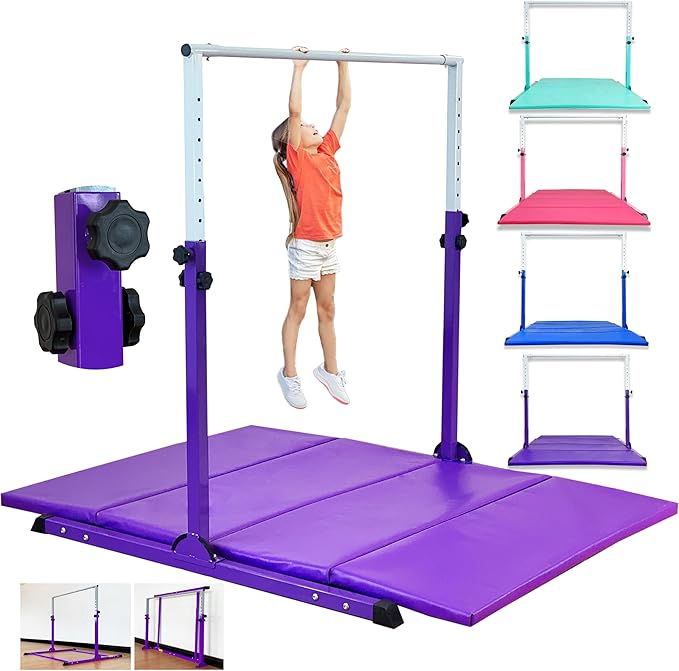 Gymnastic Bar for Kids Gymnastic Kip Bar Horizontal 3-15 Years