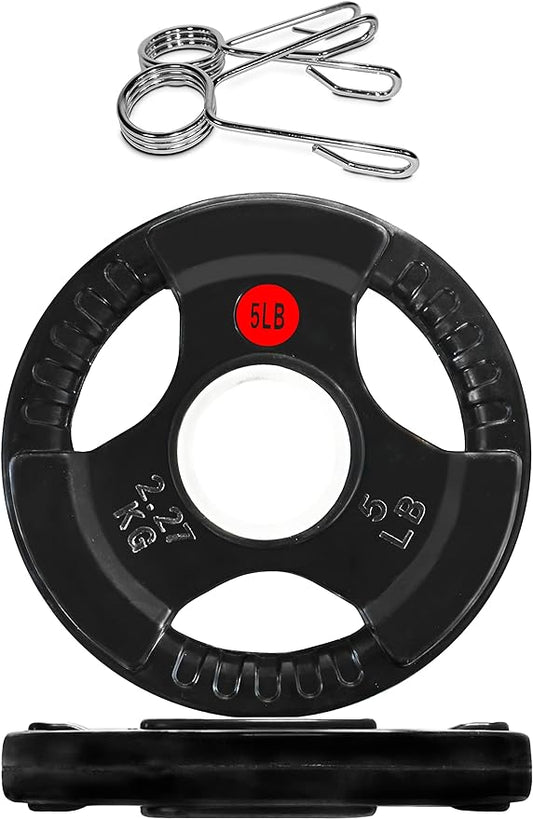 Signature Fitness Olympic 2-Inch Cast Iron Plate Weight