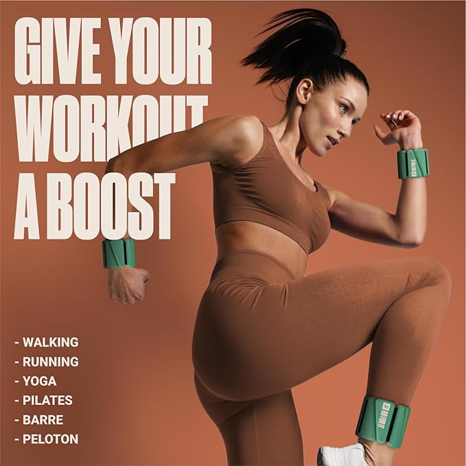 SPORTBIT Wrist & Ankle Weights for Women - 2 (1lb (1lb Each),