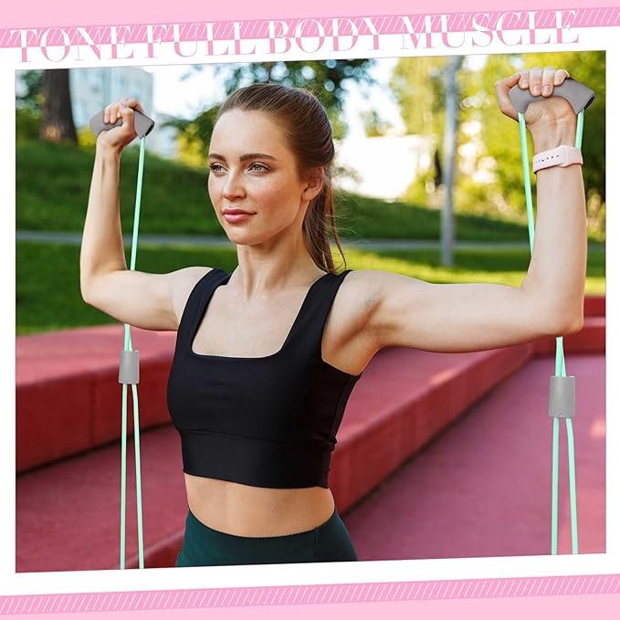Poen 14 Pcs Pilates Ring and Ball Set 8 Resistance