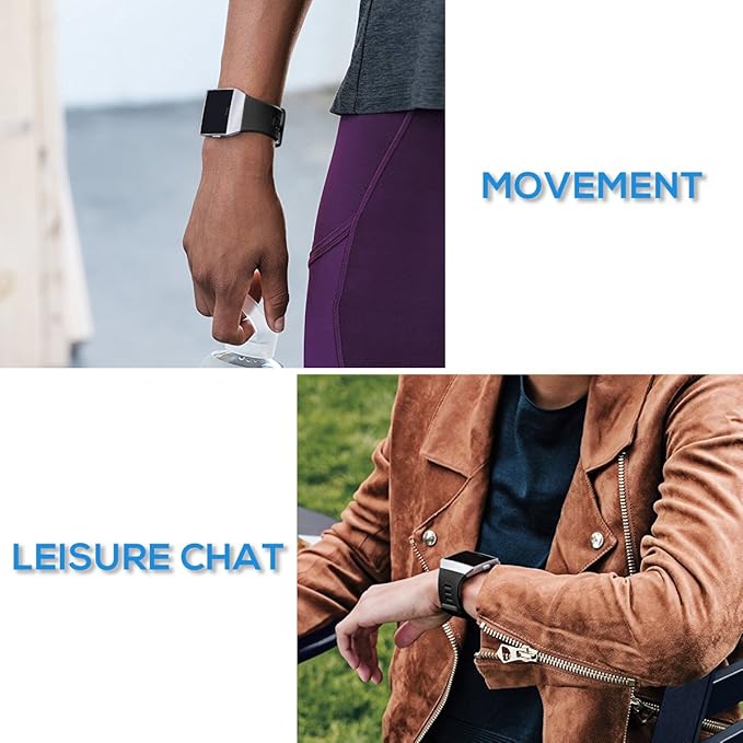 Compatible Ionic Bands for Men Women Large Small, Replacement Strap Sport Accessory Wristband with Original Design for Ionic Smart Watch