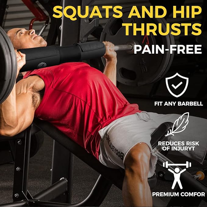 Barbell Pad Squat Pad for Lunges and Squats