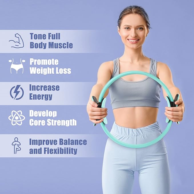 RitFit Pilates Ring Circle - 14 Inch Magic