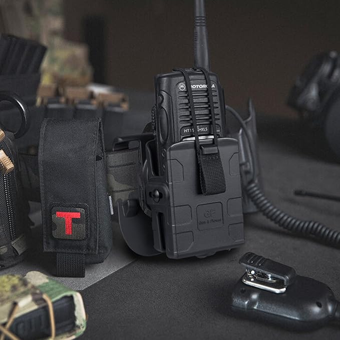 Gun & Flower Universal Tactical Radio Holster 1 Pack