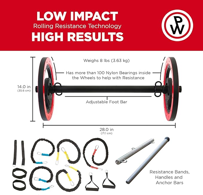 Pilates Wheel Digital for Pilates Workouts - Plus 15 Online