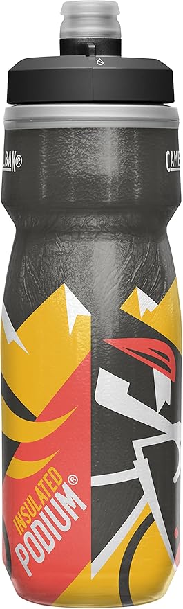 CamelBak Podium Chill Insulated Bike Water Bottle - 21oz, Carrera