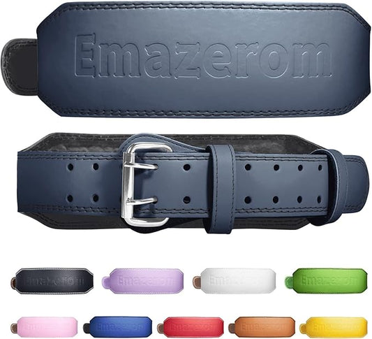 Leather Weight Lifting Belt for Men and Women