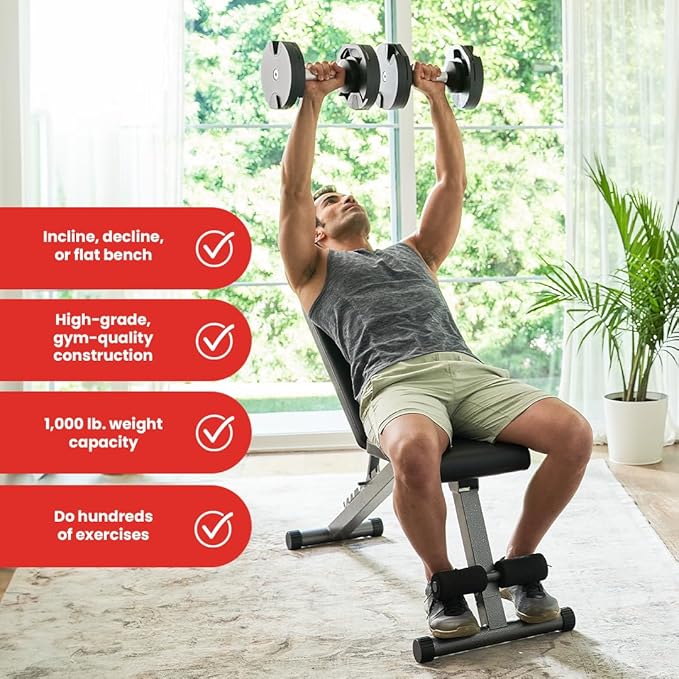 Finer Form 5-in-1 Weight Bench