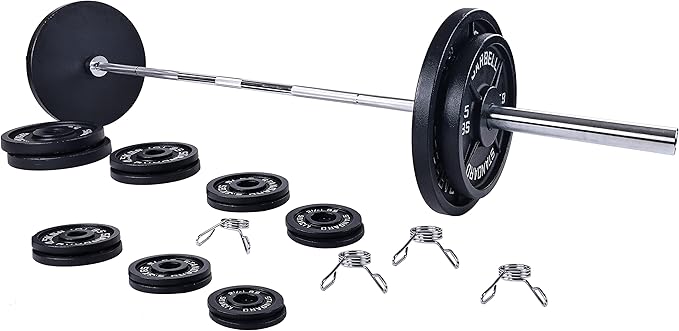 Signature Fitness Olympic Cast Iron Plate for Strength
